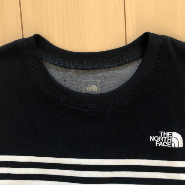 THE NORTH FACE(ザノースフェイス)のyutaka様専用！THE NORTH FACE ボーダーTシャツ Ｌ メンズのトップス(Tシャツ/カットソー(半袖/袖なし))の商品写真