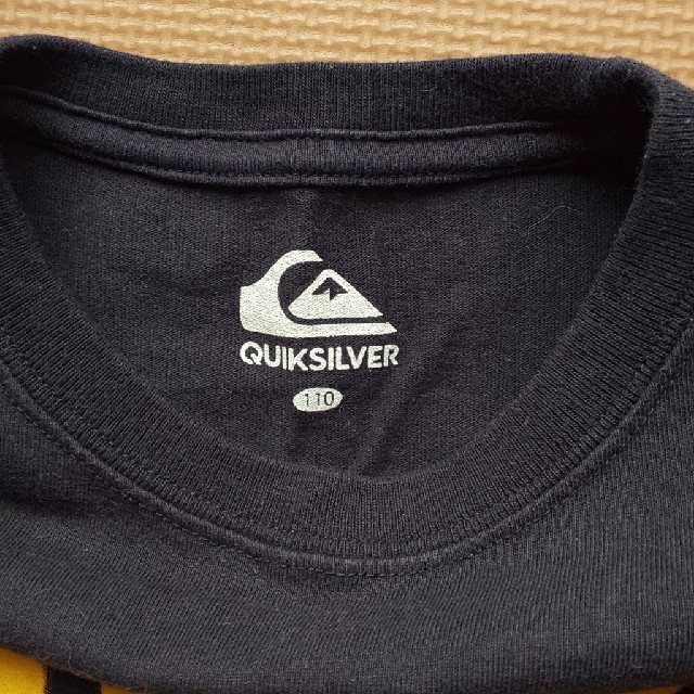 QUIKSILVER(クイックシルバー)のquick silver 110センチのTシャツ キッズ/ベビー/マタニティのキッズ服男の子用(90cm~)(Tシャツ/カットソー)の商品写真