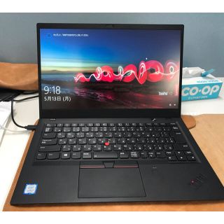 レノボ(Lenovo)の【美品・保証付き】ThinkPad X1 Carbon (ノートPC)