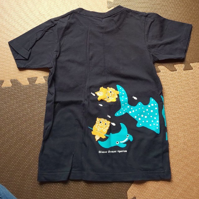 美ら海水族館の130センチのTシャツです。 キッズ/ベビー/マタニティのキッズ服男の子用(90cm~)(Tシャツ/カットソー)の商品写真