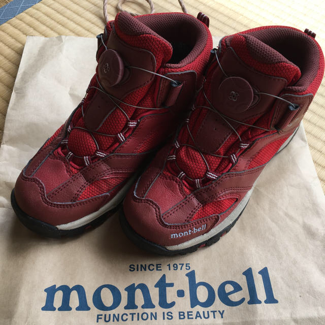 mont bell(モンベル)のminestorone様専用マリポサトレール キッズ 21センチ キッズ/ベビー/マタニティのキッズ靴/シューズ(15cm~)(アウトドアシューズ)の商品写真
