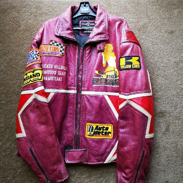 YeLLOW CORN(イエローコーン)のイエローコーン　革製ライダースジャケット メンズのジャケット/アウター(ライダースジャケット)の商品写真