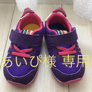 IFME13.5㎝新品‼︎可愛い紫×ピンク♡インソール色違い♪(スニーカー)