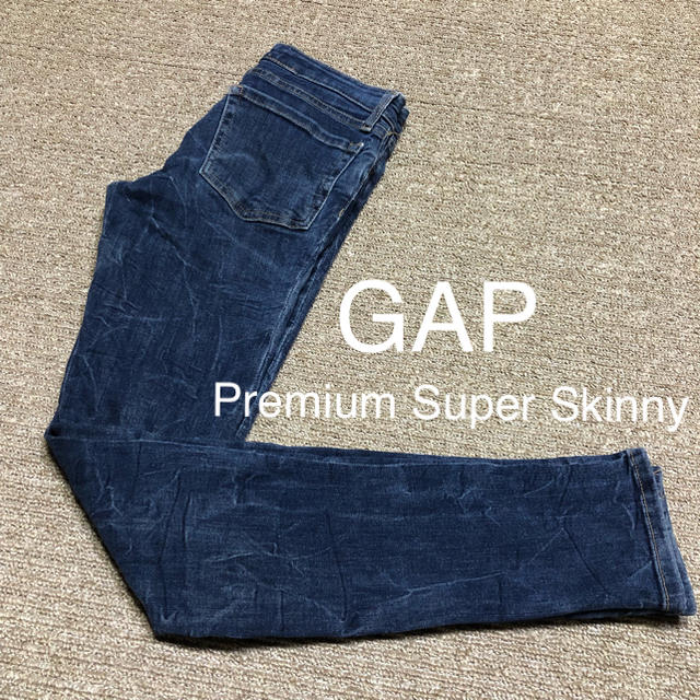 GAP(ギャップ)のGAPデニム《used品》super premium skinny レディースのパンツ(デニム/ジーンズ)の商品写真