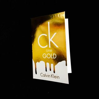 カルバンクライン(Calvin Klein)の★ CK one GOLD    ★  希少正規ミニボトル1.2m★(香水(男性用))