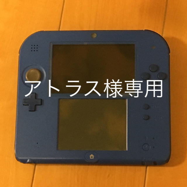 ニンテンドーDS(ニンテンドーDS)のニンテンドー2DS ブルー ジャンク エンタメ/ホビーのゲームソフト/ゲーム機本体(携帯用ゲーム機本体)の商品写真