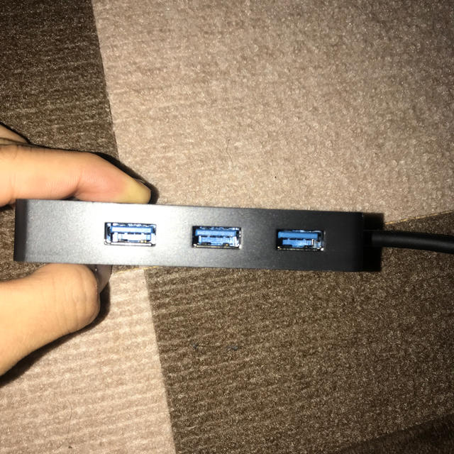 USB オーディオ 変換アダプタ 外付けサウンドカード  スマホ/家電/カメラのPC/タブレット(PC周辺機器)の商品写真