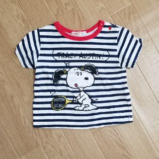 スヌーピー(SNOOPY)のSNOOPY Tシャツ 80cm(Ｔシャツ)