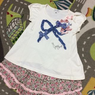 ジルスチュアートニューヨーク(JILLSTUART NEWYORK)のジルスチュアート リボンカットソー(Tシャツ/カットソー)