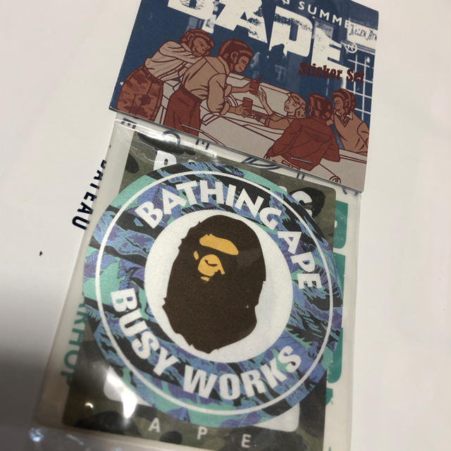 A BATHING APE(アベイシングエイプ)のアベイシングエイプ ステッカーセット メンズのメンズ その他(その他)の商品写真