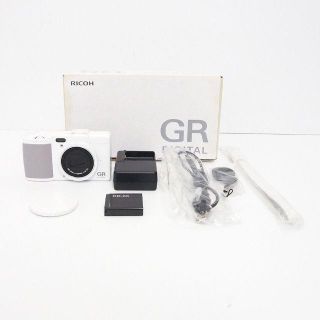 リコー(RICOH)のRICOH GR Digital IV ホワイト デジタルカメラ(コンパクトデジタルカメラ)