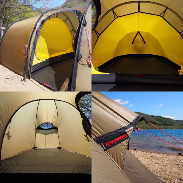 美品 HILLEBERG ヒルバーグ ナマッジ3GT サンド 美品 HILLEBERG ヒルバーグ ナマッジ3GT サンド