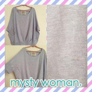 ミスティウーマン(mysty woman)のmystywoman♡ドルマンニット(シャツ/ブラウス(長袖/七分))