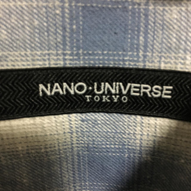 nano・universe(ナノユニバース)のnano・universe ナノユニバース チェックシャツ ビンテージ メンズのトップス(シャツ)の商品写真