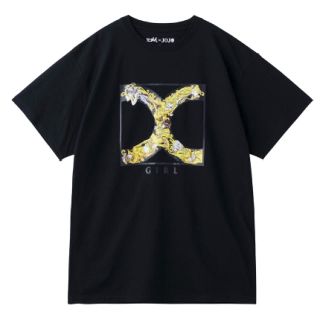 エックスガール(X-girl)のX-GIRL X JOJO GOLDEN BOX LOGO ジョジョ Tシャツ(Tシャツ/カットソー(半袖/袖なし))