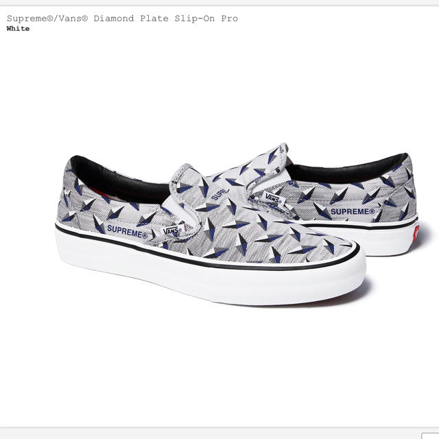 Supreme(シュプリーム)のsupreme vans slip-on 26 メンズの靴/シューズ(スニーカー)の商品写真