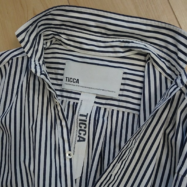 ティッカの TICCA by HITTORO｜ラクマ スクエアビッグロングシャツプルオーバーの通販 のシャツは