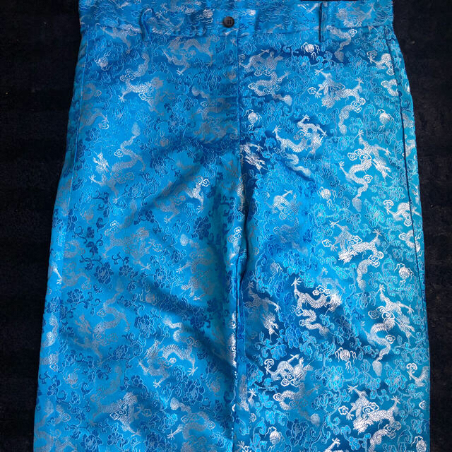 yoikadakada EMBROIDERED PANTS