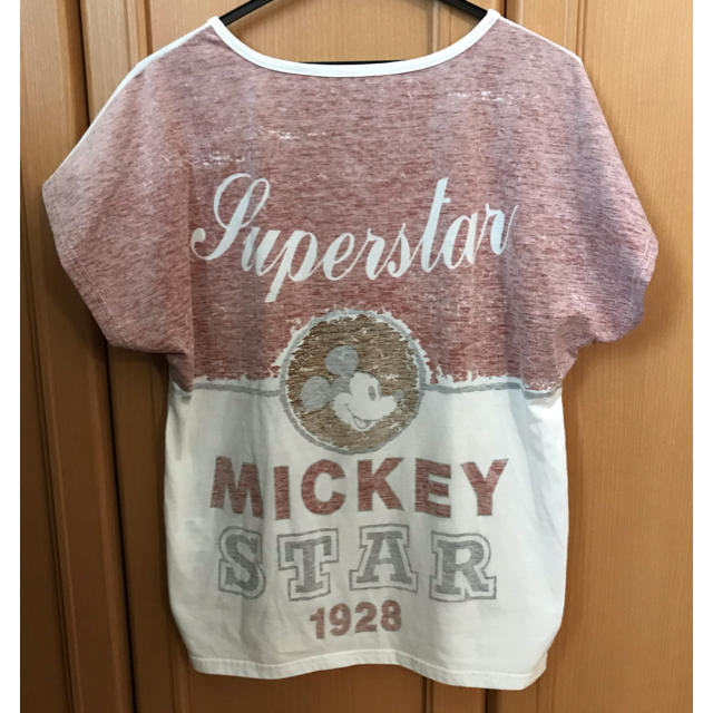 ミッキーマウス(ミッキーマウス)のミッキーマウス レディースTシャツ M レディースのトップス(Tシャツ(半袖/袖なし))の商品写真
