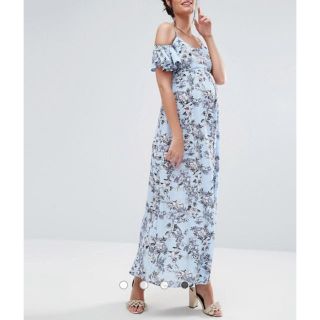 エイソス(asos)のASOS 花柄マキシワンピース(ロングワンピース/マキシワンピース)