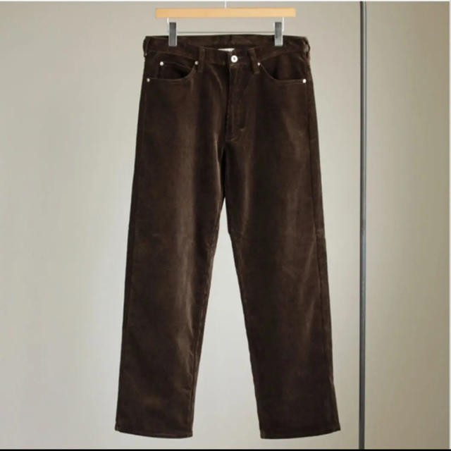 COMOLI(コモリ)のオーラリー WASHED CORDUROY 5P PANTS  メンズのパンツ(スラックス)の商品写真