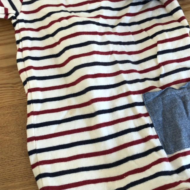 SHIPS KIDS(シップスキッズ)のSHIPS シップス カバーオール 2枚セット ロンパース 70 80 キッズ/ベビー/マタニティのベビー服(~85cm)(ロンパース)の商品写真