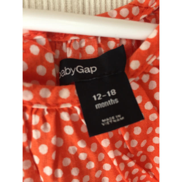 babyGAP(ベビーギャップ)のbabygap  チュニック トップス 80 キッズ/ベビー/マタニティのベビー服(~85cm)(シャツ/カットソー)の商品写真