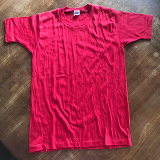 ヴィンテージ デッドストック ヘルスニット Healthknit 無地Tシャツ(Tシャツ(半袖/袖なし))