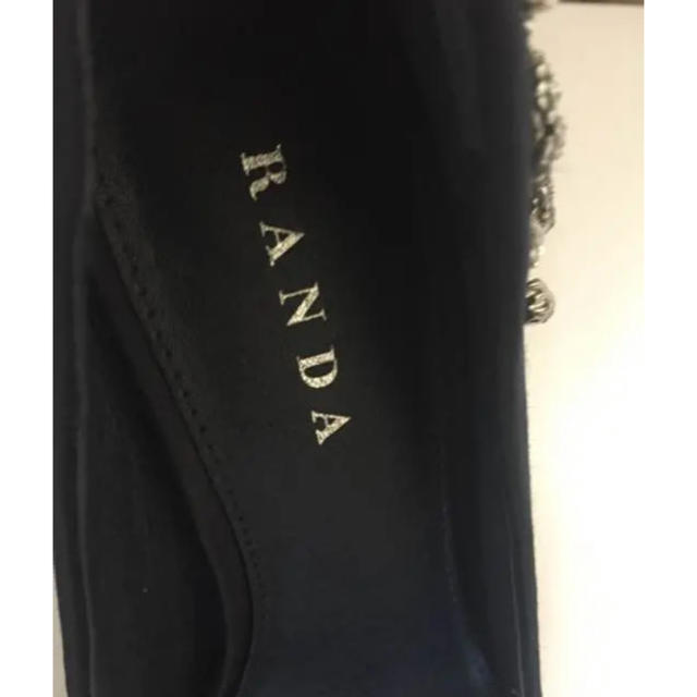 RANDA(ランダ)のRANDA パンプス ビジュー 結婚式 パーティー レディースの靴/シューズ(ハイヒール/パンプス)の商品写真