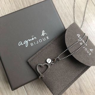 アニエスベー(agnes b.)のAgnes b. ネックレス シルバー(ネックレス)