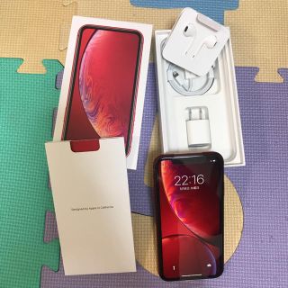 アップル(Apple)のiPhone XR product red  256GB softbank(スマートフォン本体)