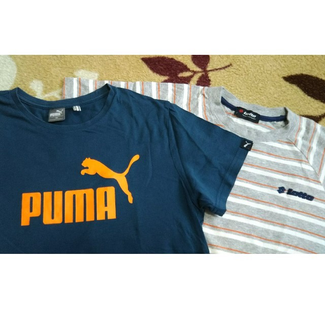 PUMA(プーマ)のPUMAと、lottoのセット キッズ/ベビー/マタニティのキッズ服男の子用(90cm~)(Tシャツ/カットソー)の商品写真