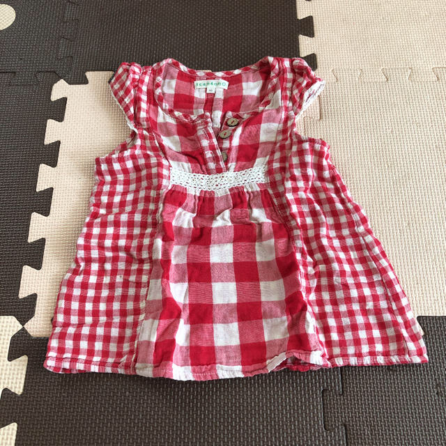 3can4on(サンカンシオン)のチュニック ワンピース ベビー キッズ/ベビー/マタニティのベビー服(~85cm)(ワンピース)の商品写真