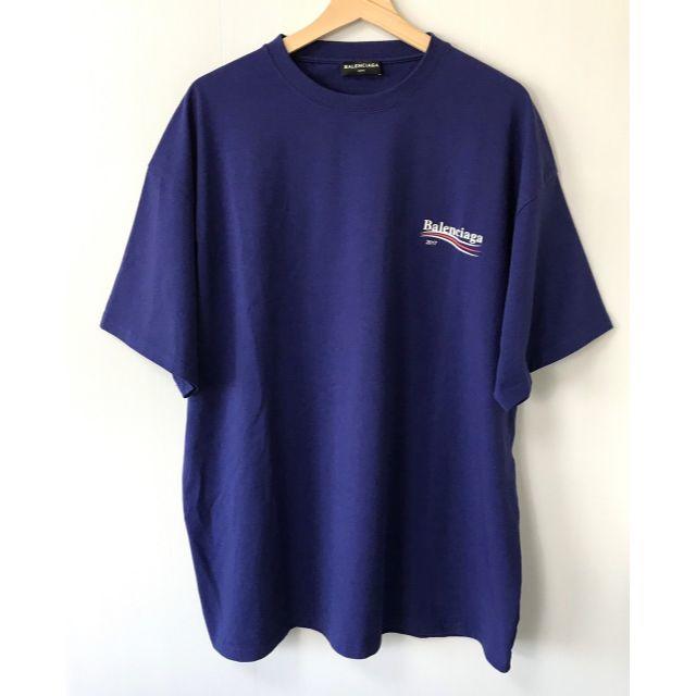 Balenciaga(バレンシアガ)の【H】国内正規品◆17AW バレンシアガ キャンペーンロゴ Tシャツ XXL メンズのトップス(Tシャツ/カットソー(半袖/袖なし))の商品写真