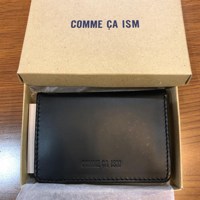 COMME CA ISM(コムサイズム)のコムサイズム  名刺入れ  新品未使用 箱付き メンズのファッション小物(名刺入れ/定期入れ)の商品写真