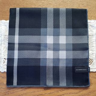 バーバリー(BURBERRY)のBURBERRY バーバリー シルク混 大判 ハンカチ 新品(ハンカチ/ポケットチーフ)