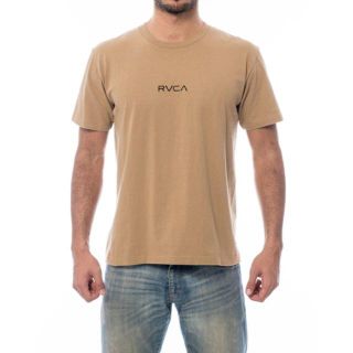 ルーカ(RVCA)の完売！ルーカ SMALL RVCA 刺繍 SS TEEシャツ ベージュ Mサイズ(Tシャツ/カットソー(半袖/袖なし))