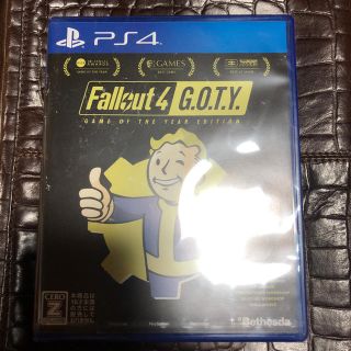 プレイステーション4(PlayStation4)の新品未開封 フォールアウト4  Fallout4 コード未使用(家庭用ゲームソフト)