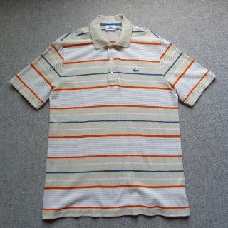 ラコステ(LACOSTE)の★LACOSTE　ボーダー柄　Made in Japan(ポロシャツ)