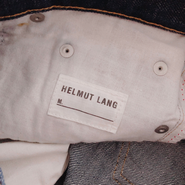 HELMUT LANG(ヘルムートラング)の【美品】HELMUT LANG ITALY製 デニムパンツ メンズのパンツ(デニム/ジーンズ)の商品写真