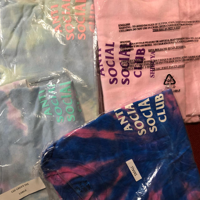 Anti Social Social Club ティシャツ まとめ メンズのトップス(Tシャツ/カットソー(半袖/袖なし))の商品写真