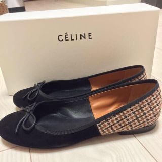 セリーヌ(celine)の美品 CELINE♡フラットシューズ(ローファー/革靴)