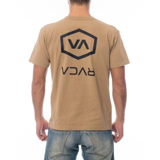 RVCA(ルーカ)の完売！ルーカRVCA バックプリント LOSE TEEシャツ ベージュMサイズ メンズのトップス(Tシャツ/カットソー(半袖/袖なし))の商品写真