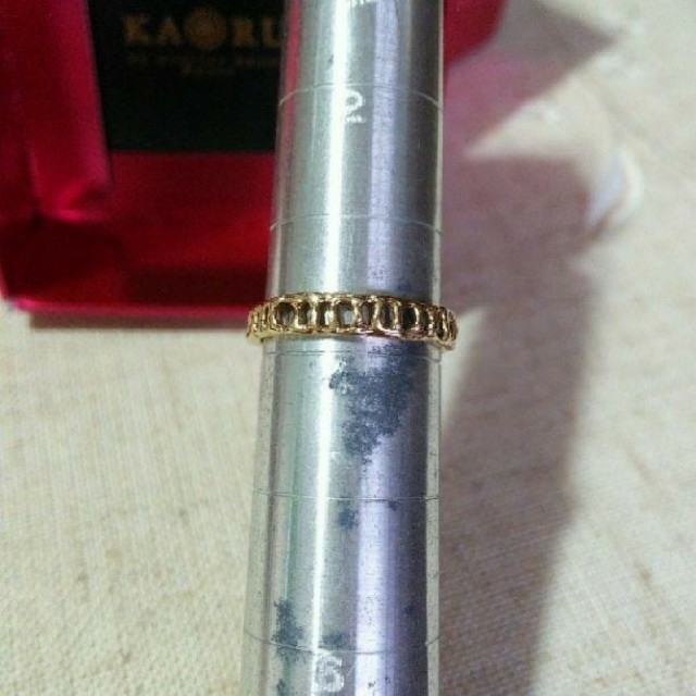 KAORU(カオル)のKAORU K10 はしごリング ４号 レディースのアクセサリー(リング(指輪))の商品写真