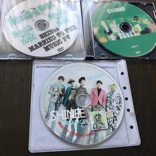 SHINee DVD 3枚(K-POP/アジア)