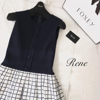 ルネ(René)の極美品‼️Rene ルネ ワンピース(ひざ丈ワンピース)