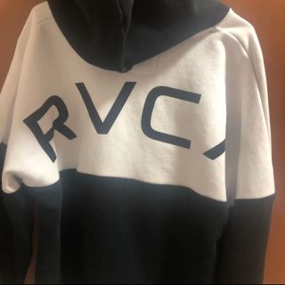 ルーカ(RVCA)のRVCA パーカー ブラック×ホワイト(その他)