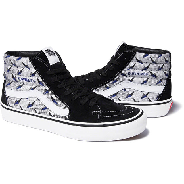 Supreme Vans Diamond Plate SK8-Hi 27.5cm