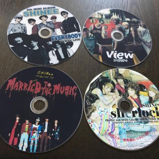 SHINee DVD 音楽4枚(K-POP/アジア)