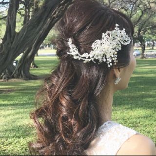 ヴェラウォン(Vera Wang)のウェディング ヘッドドレス♡ ヘッドパーツ ブライダル(ヘッドドレス/ドレス)